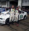 Team Green Recycling battle for their third race win at Nurburgring 
